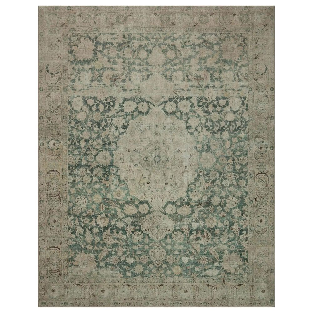 Magnolia Home Sinclair 2"3" x 3"9" Jade and Sand Area Rug, , large