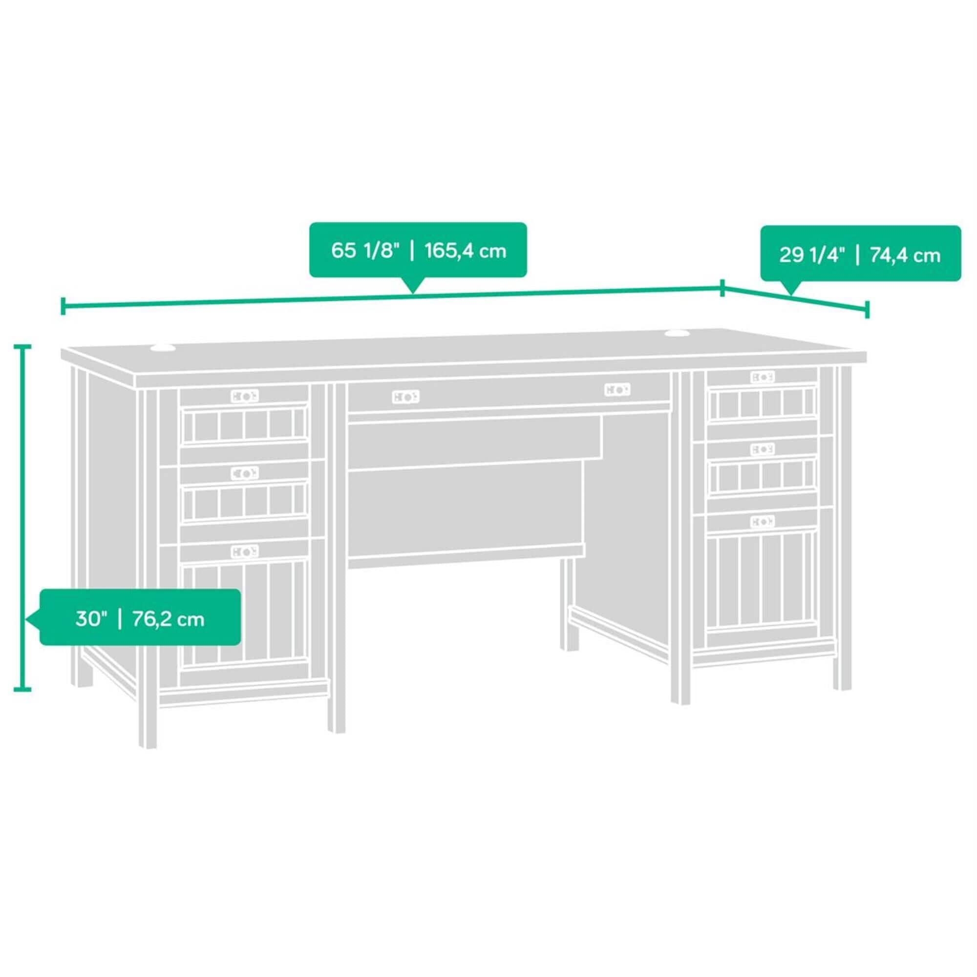 Sauder costa online executive desk