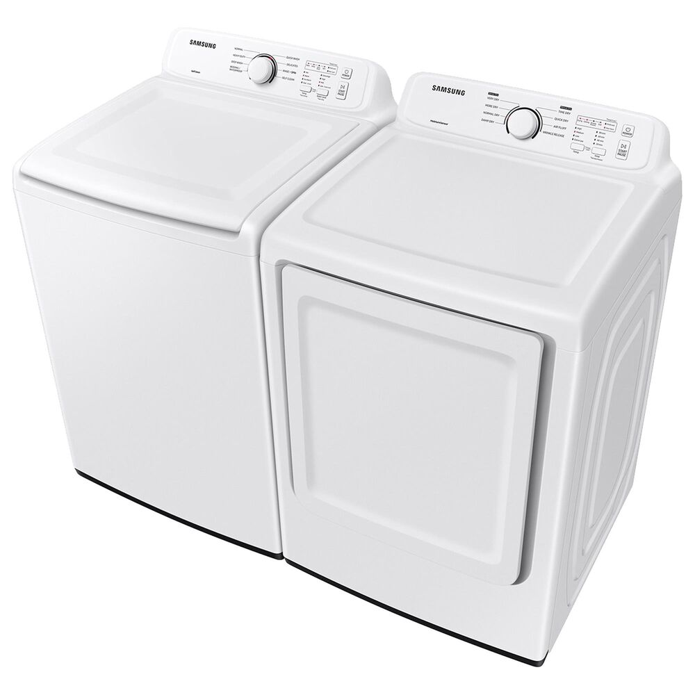 Samsung 7.2 Cu. Ft. Electric Dryer with Sensor Dry and 8 Drying Cycles in White, , large