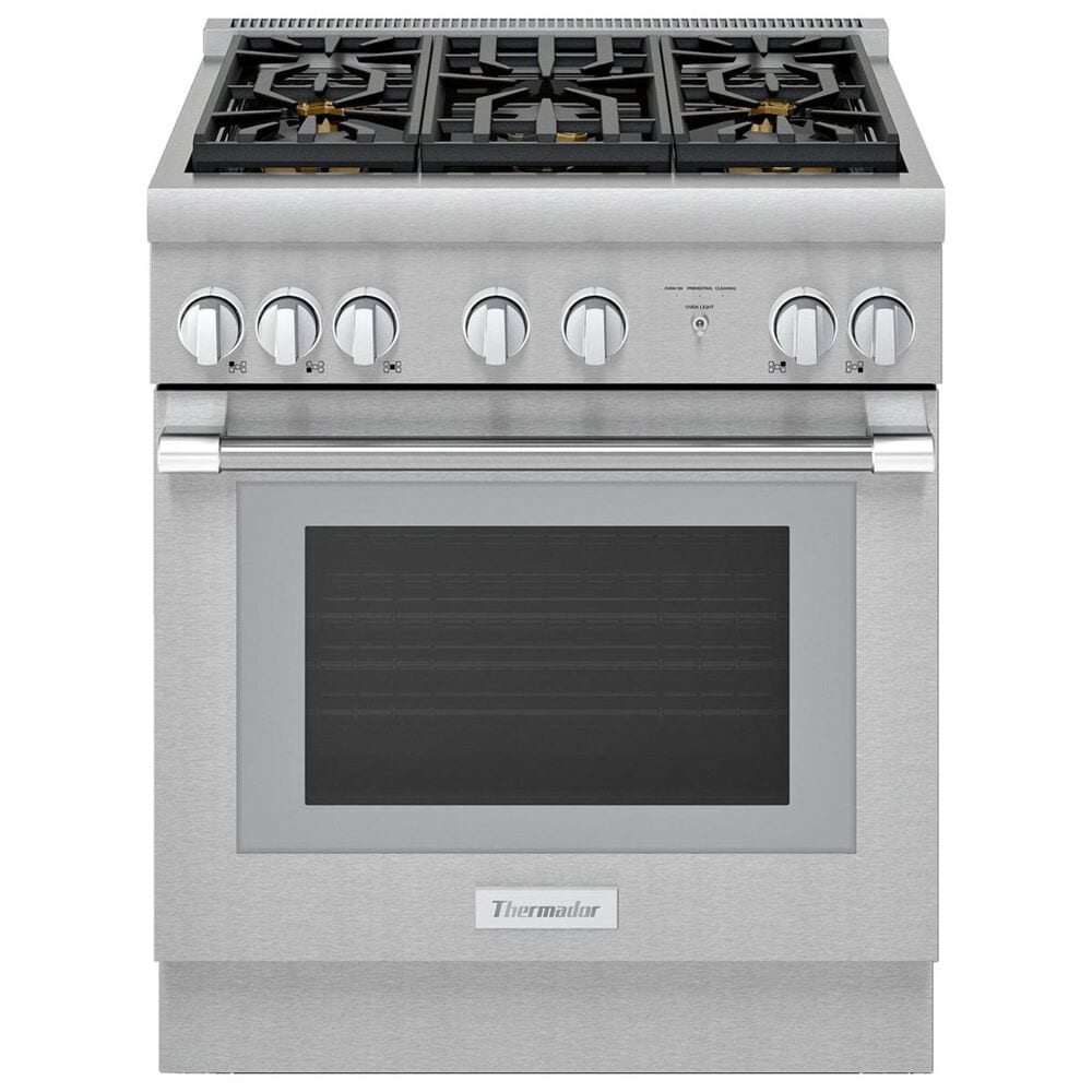 Thermador 4.4 Cu. Ft. Dual Fuel Range with Standard Depth in Stainless Steel, , large
