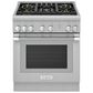 Thermador 4.4 Cu. Ft. Dual Fuel Range with Standard Depth in Stainless Steel, , large