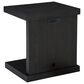 Ashley Kocomore Chairside End Table in Dark Warm Brown and Light Natural Oak, , large