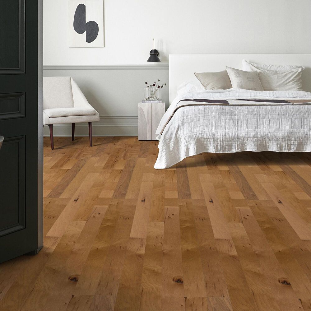 Shaw Rustic Touch Buckskin Hickory Engineered Hardwood, , large