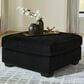 Ashley SimpleJoy Oversized Accent Ottoman in Onyx, , large