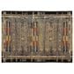Trans-Ocean Import Liora Manne Esencia Tribal Stripe Black 2" x 2"10" Indoor/Outdoor Area Rug, , large