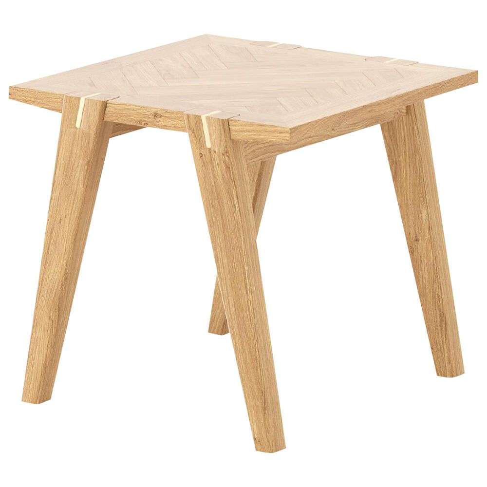 LH Imports Colton Side Table in Nordic Natural, , large