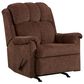 Arapahoe Home Tahoe Manual Rocker Recliner in Chocolate, , large