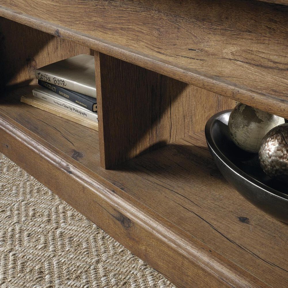 Sauder Palladia Lifttop Coffee Table in Vintage Oak NFM