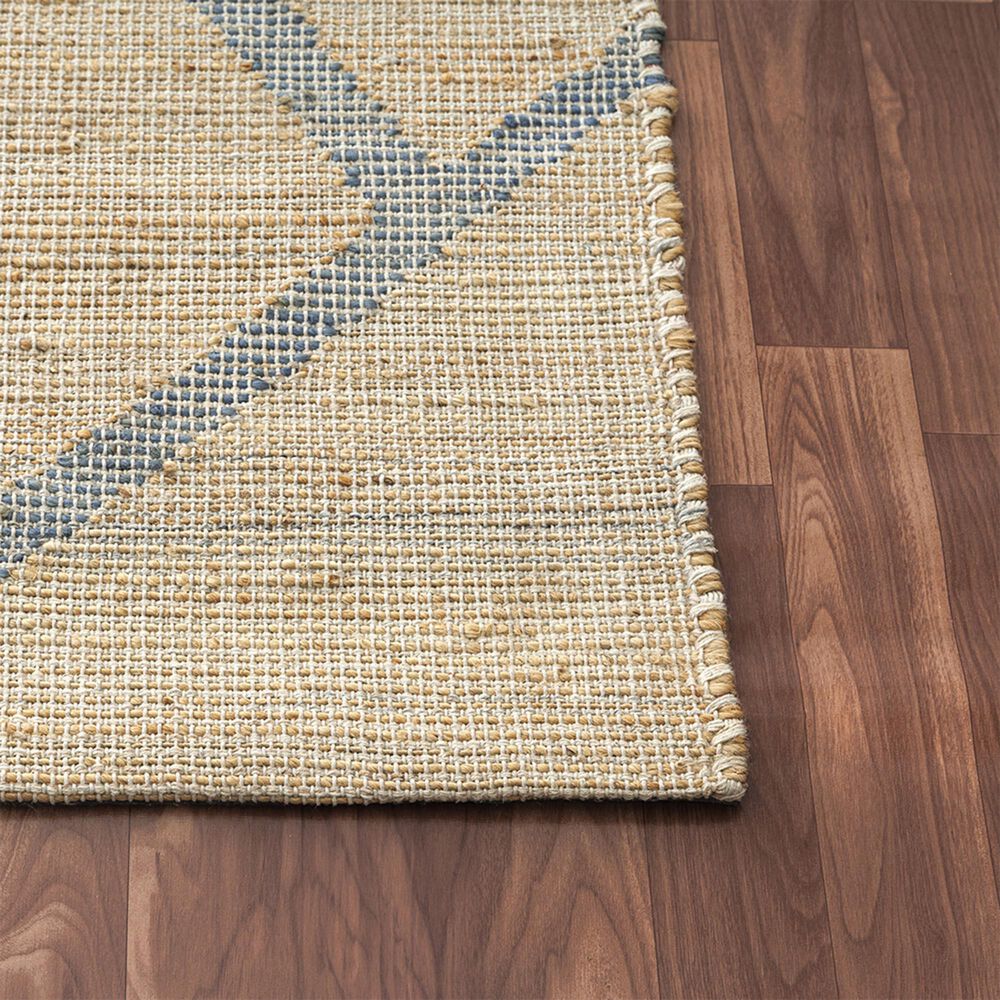 37B Willow Abstract Blue 9&#39; x 12&#39; Area Rug, , large
