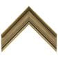 Deco TV Frames Slim 50" Frame Bezel for Samsung the Frame TV in Industrial Brass, , large