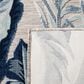 Safavieh Cabana CBN452F 4" x 6" Grey and Navy Indoor/Outdoor Area Performance Rug, , large