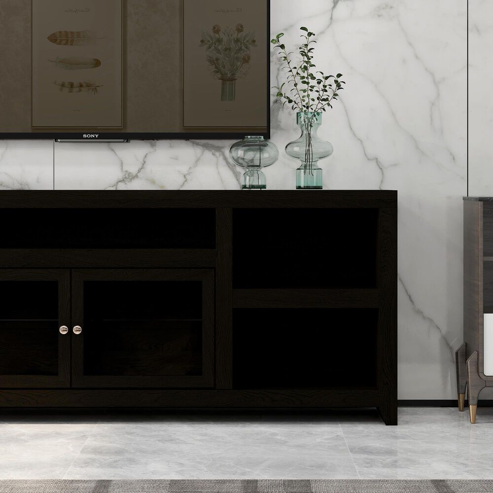 Endress International Skyline 95&quot; Super Console in Mocha, , large