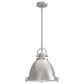 Hunter Bridgemoor 2-Light Pendant in Brushed Nickel, , large