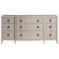 Universal Furniture Avaline 9 Drawers Dresser Only in White Oak, , large