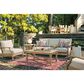 Ashley Clare View Sofa with Beige Cushion in Antique Teak, , large