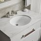 Kohler Caxton Oval Undermount Bathroom Sink in White, , large