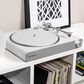 Victrola Stream Pearl Wi-Fi Bluetooth Turntable in White and Silver, , large