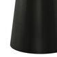 Furniture of America Halewood Round End Table in Black, , large