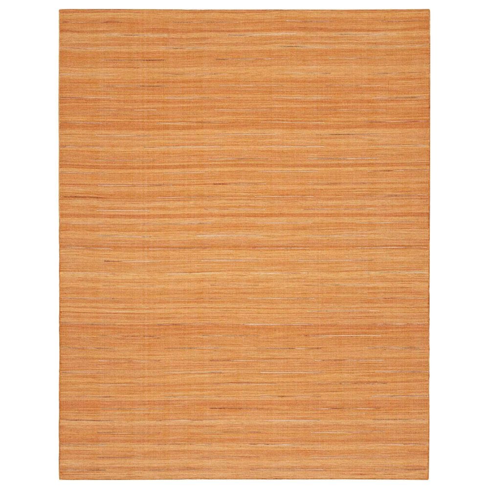 Nourison Interweave 5"3" x 7"3" Orange Area Rug, , large