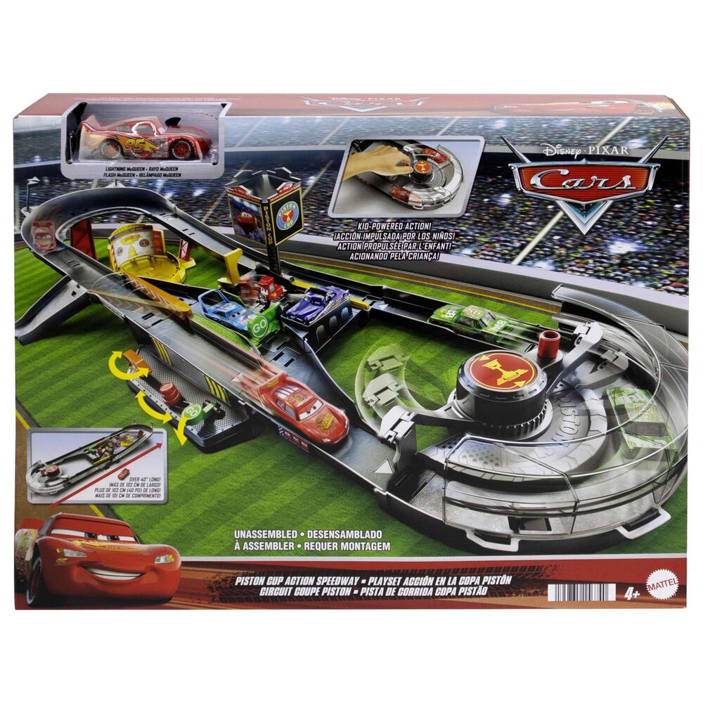 Disney Piston Cup Speedway Playset in Multicolor, , large