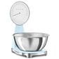 SMEG 50"s Retro Style Kitchen Scale in Pastel Blue and Chrome, , large