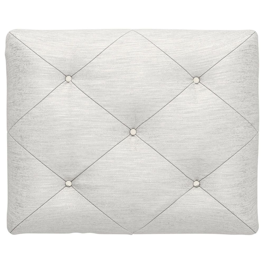 Ashley Kozlani Upholstered Vanity Stool in Matte White, , large