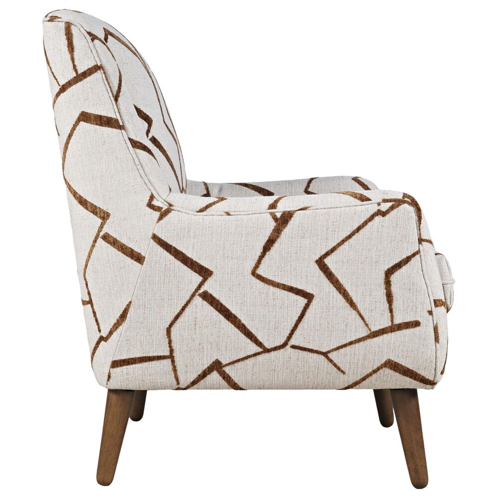 Jofran Lowry Accent Chair in Brown, , large