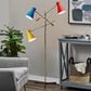 Adesso Lyle 3-Arm Floor Lamp in Multicolor, , large