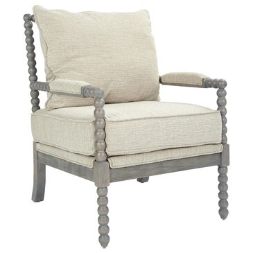 OSP Home Abbot Arm Chair in Linen, , large