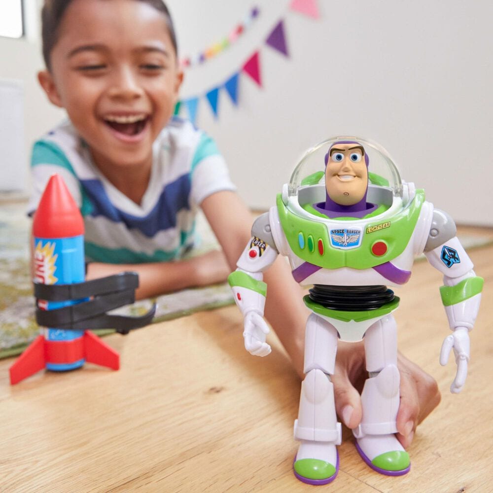 Disney Toy Story Buzz Lightyear Action Figure in Multicolor, , large