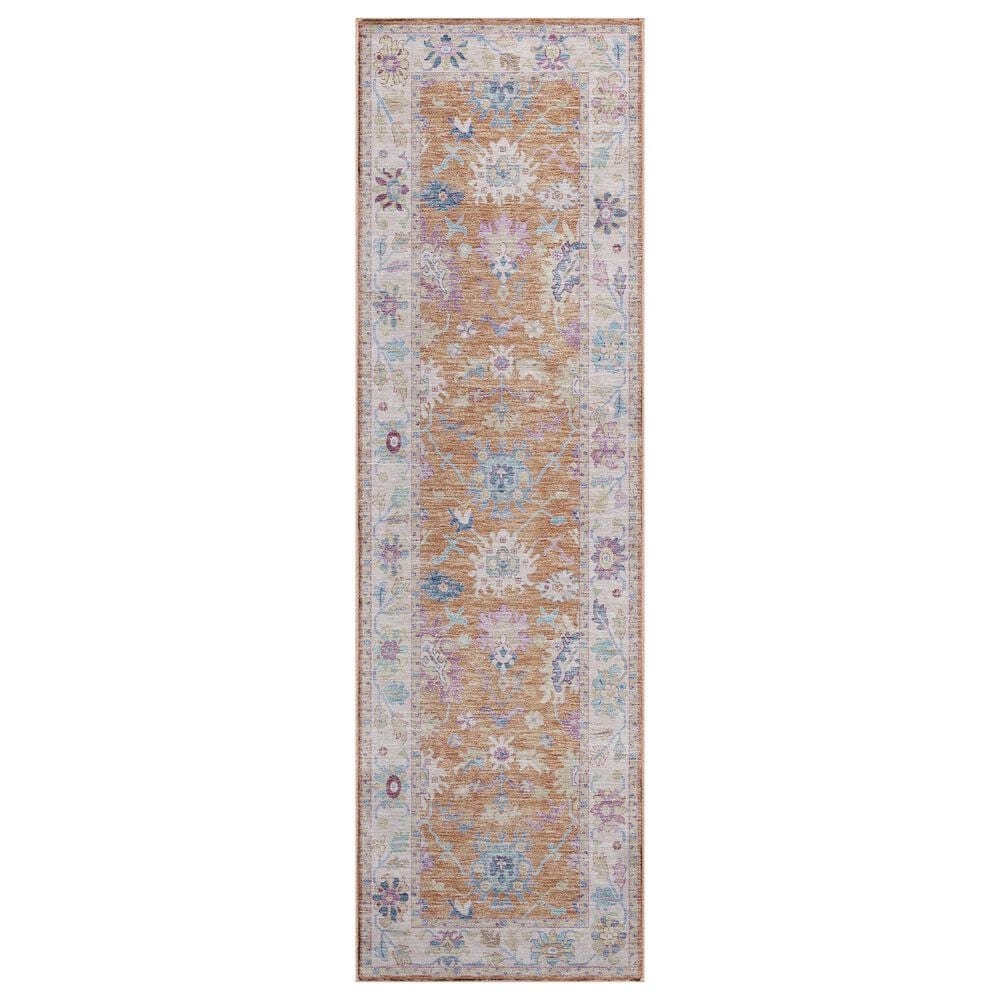 Dalyn Rug Company Hatay HY7 2"3" x 7"6" Orange Runner, , large
