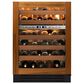 True Residential 5.28 Cu. Ft. Dual Zone Undercounter Wine Cabinet with Right Hinge and Glass Door in Panel Ready, , large