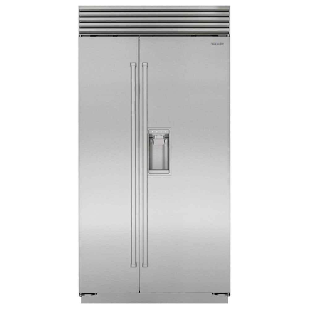 Sub Zero Classic 24 Cu.Ft. Side-By-Side Refrigerator with Dispenser in Stainless Steel, , large
