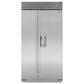 Sub Zero Classic 24 Cu.Ft. Side-By-Side Refrigerator with Dispenser in Stainless Steel, , large