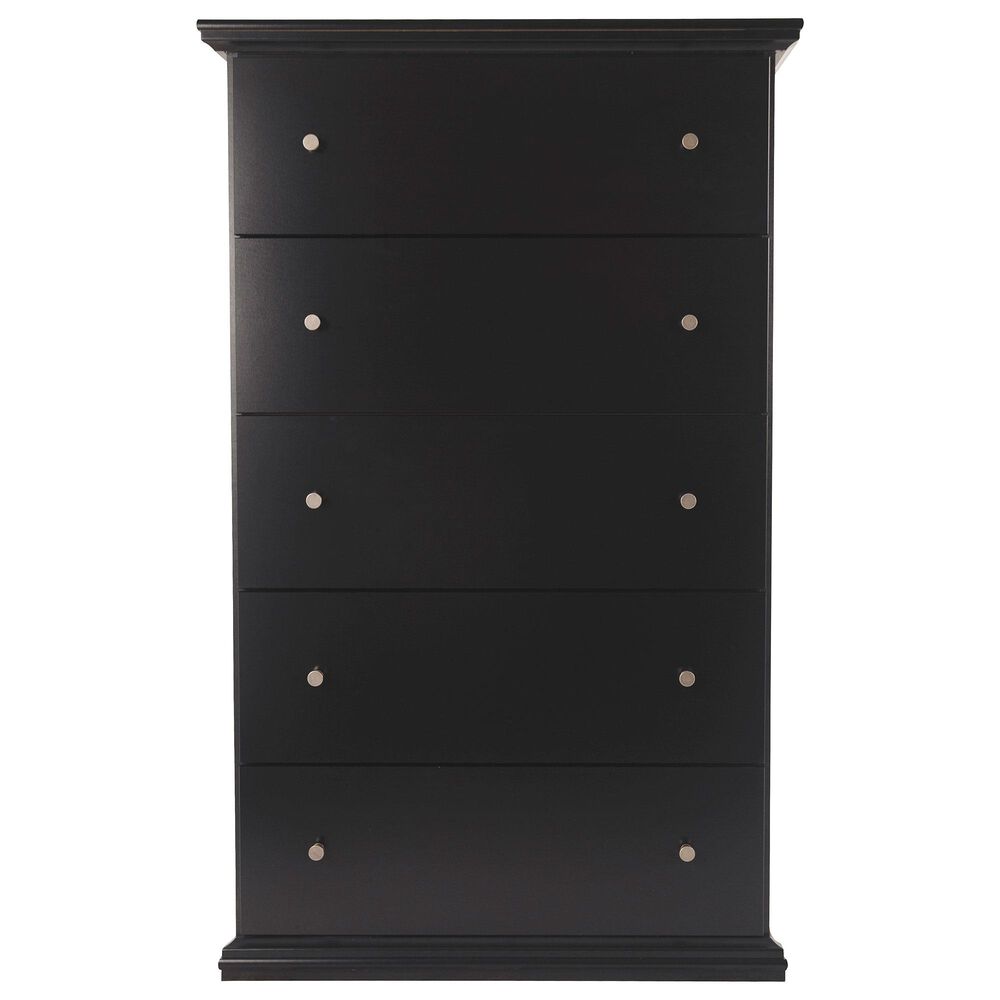 Ashley Maribel 5 Drawer Chest in Black, , large
