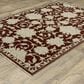 Oriental Weavers Capella Red and Beige 6"7" x 9"6" Area Rug, , large