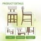 Valor Living Hanson 26" Counter Stool in Linen, , large