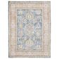 Amer Rugs Century 2"6" x 8" Navy and Pink Runner, , large