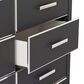Ashley Zuraleus 3-Piece King Panel Bedroom Set in Matte Black, , large
