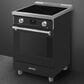 SMEG 2.79 Cu. Ft. Freestanding Electric Range in Matt Black, , large