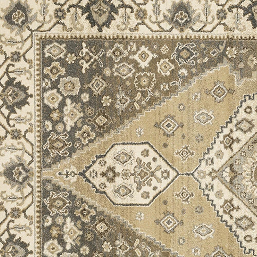 Oriental Weavers Florence Evanston 661I 9&#39;10&quot; x 12&#39;10&quot; Beige Area Rug, , large