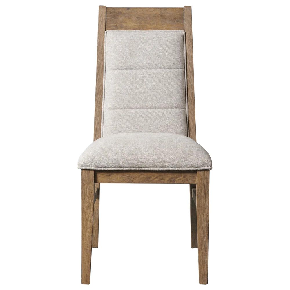 Hawthorne Furniture Landmark 42 X 76-96&quot; Trestle Table and 6 Chairs in Weathered Oak, , large