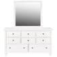 New Heritage Design Tamarack 4 Piece Queen Bedroom Set in White, , large