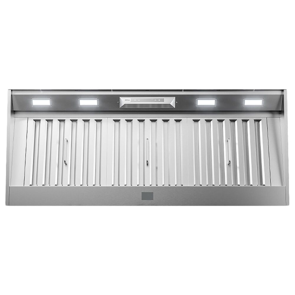 Zephyr Monsoon Connect 48" Range Hood Insert with Blower in Stainless Steel, , large