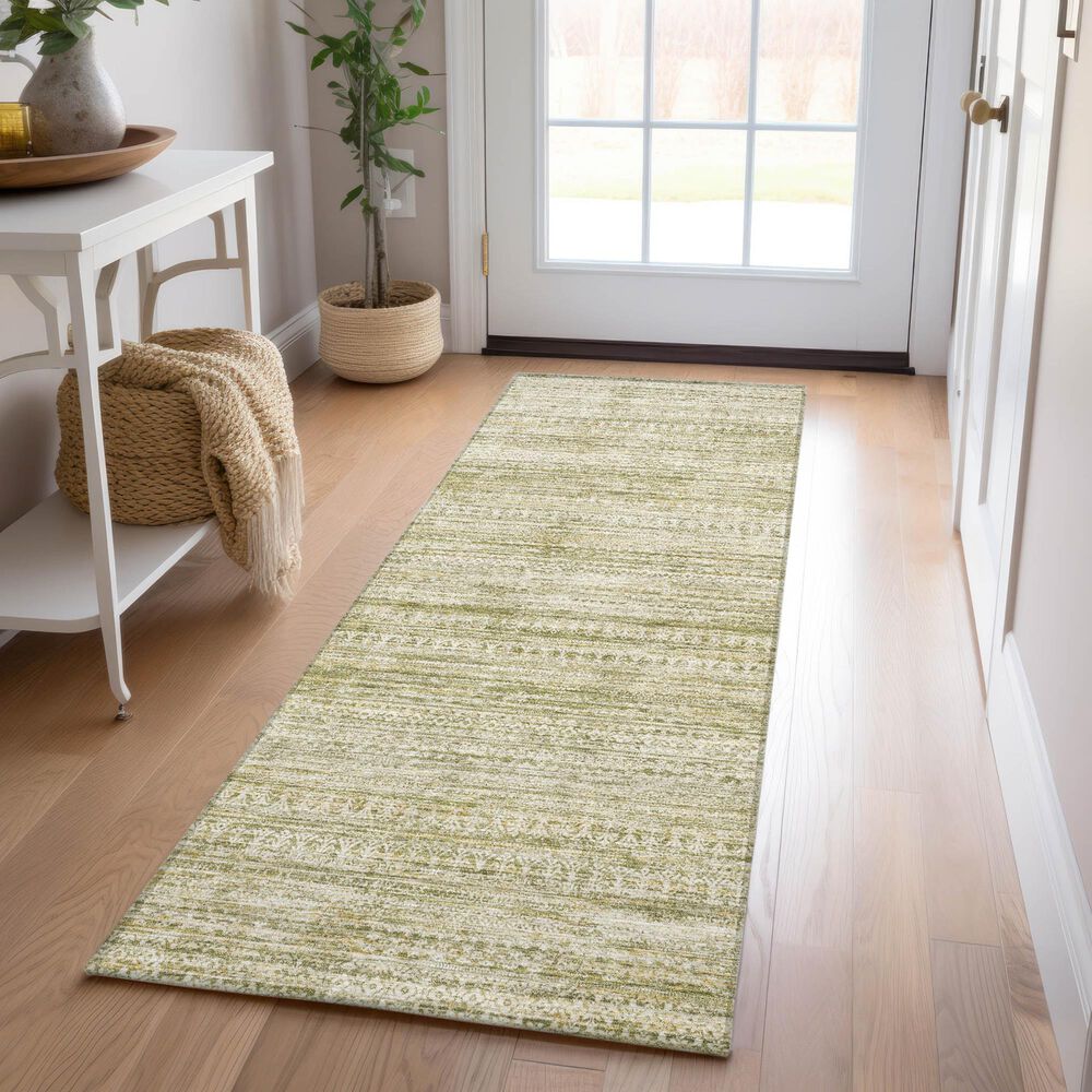 Dalyn Rug Company Solace SL3 2&#39;3&quot; x 7&#39;6&quot; Aloe Runner, , large