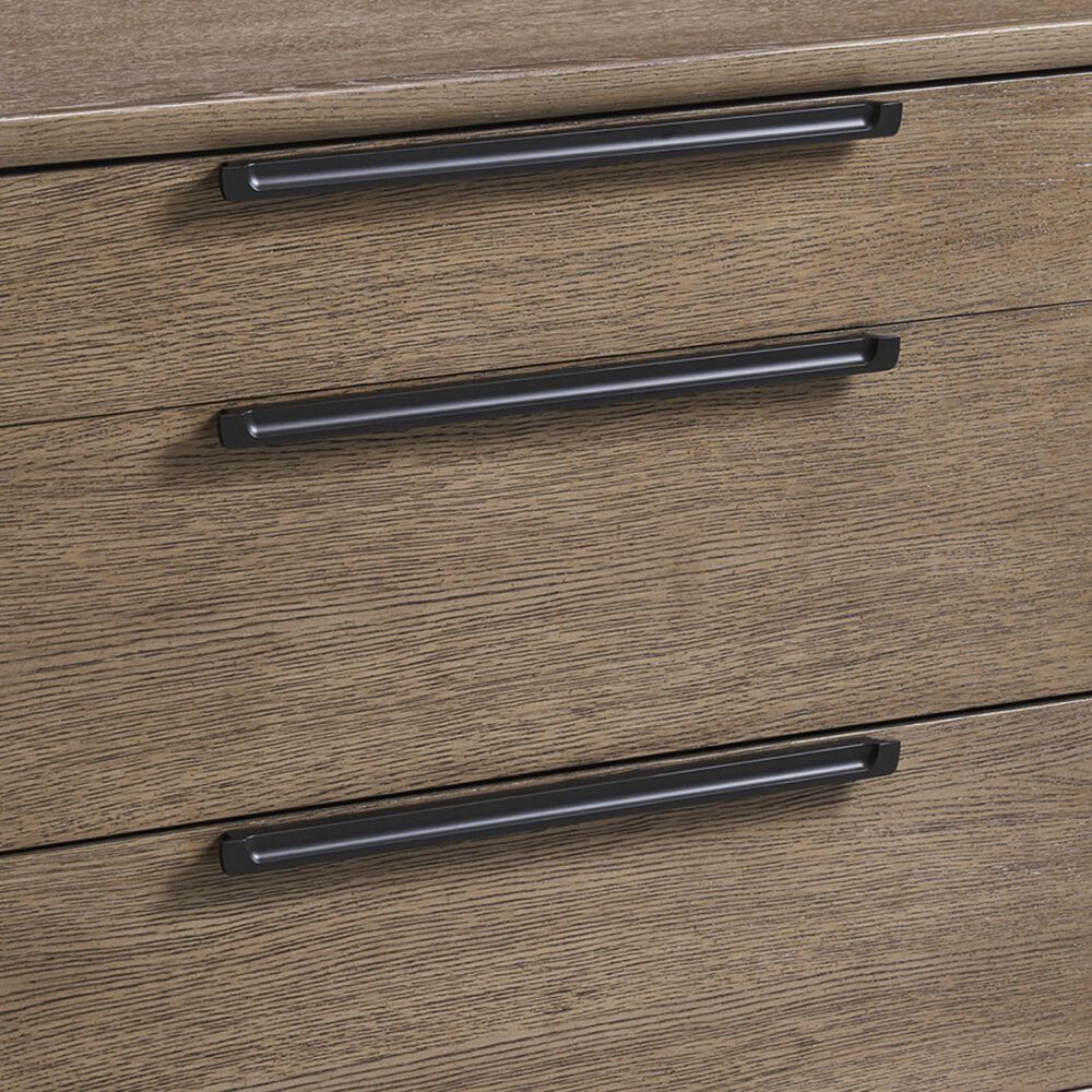 Lexington Furniture Zanzibar Rutledge 3-Drawer Nightstand in Medium Taupe, Espresso and Dark Umber, , large