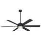 Minka-Aire Cairo 65" Smart Indoor/Outdoor Ceiling Fan with LED Light in Coal, , large