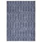 Nourison Machine Washable Series 1 2" x 6" Navy Runner, , large