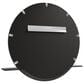 James Martin Platform 24" Round Mirror in Modern Iron, , large