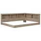 Ashley Oliah Full Bookcase Storage Bed in Natural, , large